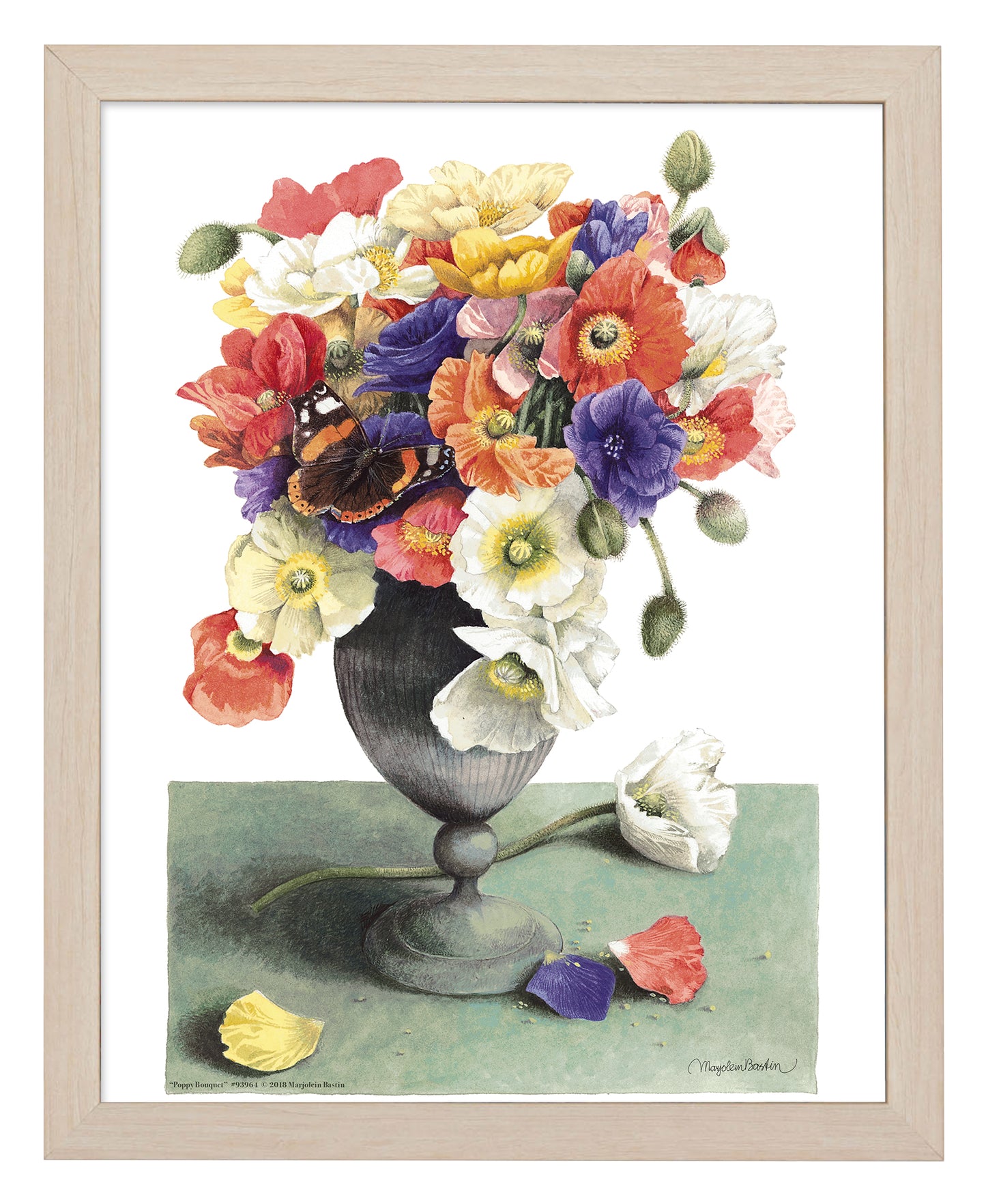 Poppy Bouquet - Art Prints