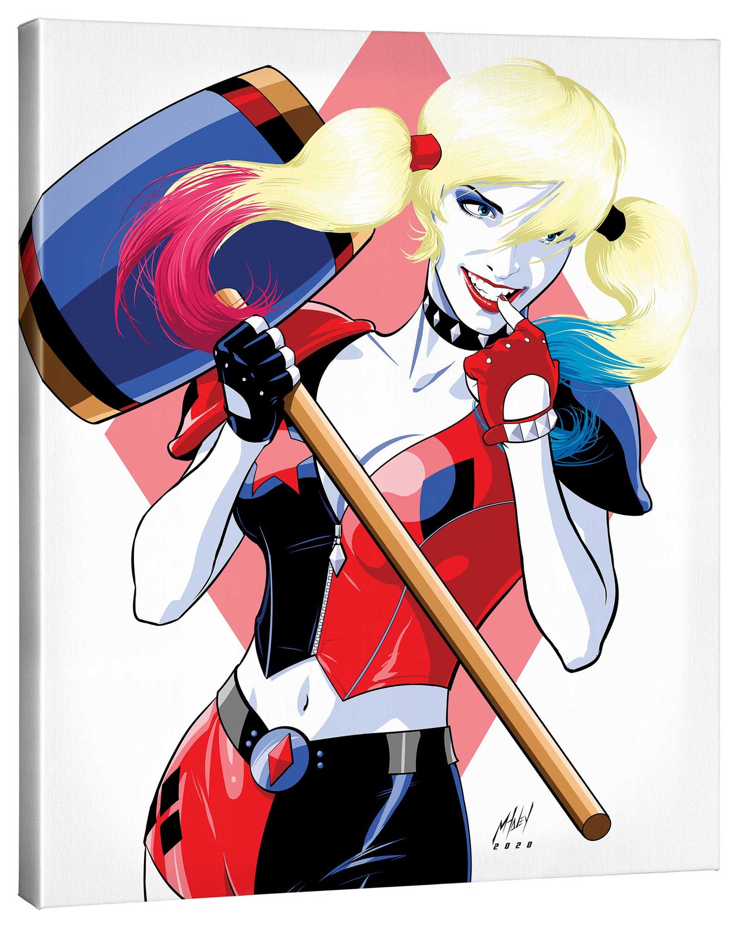 Harley Quinn - 24" x 30" Gallery Wrapped Canvas