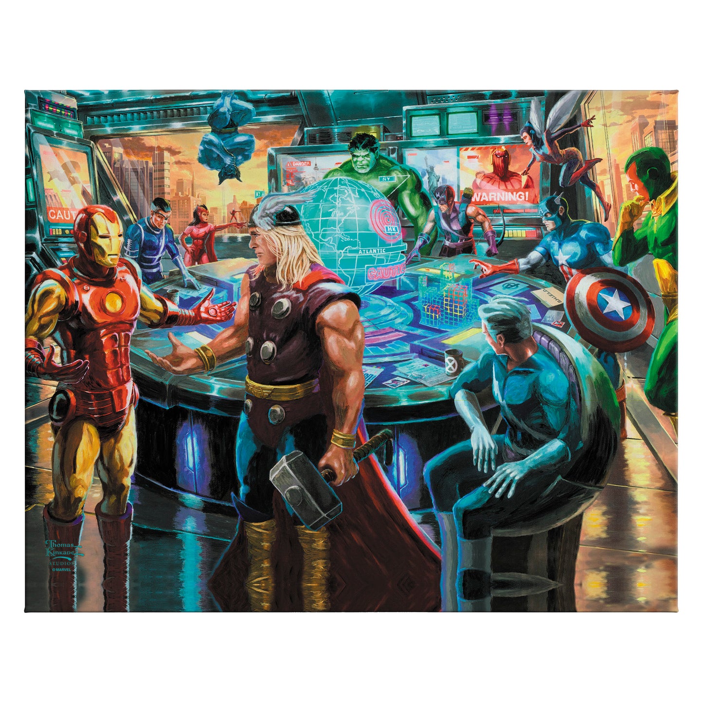 The Avengers - 24" x 30" Gallery Wrapped Canvas