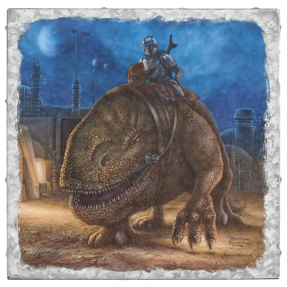 The Mandalorian™ - The Reckoning - 14" x 14" Metal Box Art