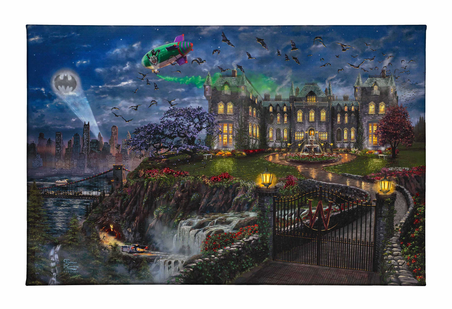 Wayne Manor - 16" x 24" Premier Wraps