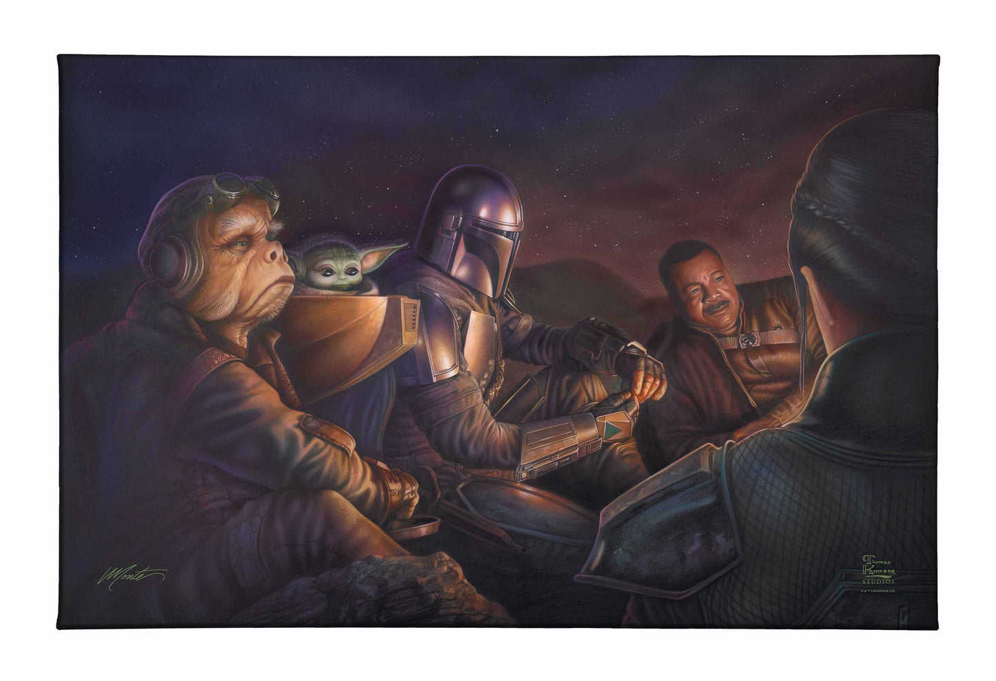 The Mandalorian™ - An Uneasy Alliance - 16" x 24" Premier Wraps