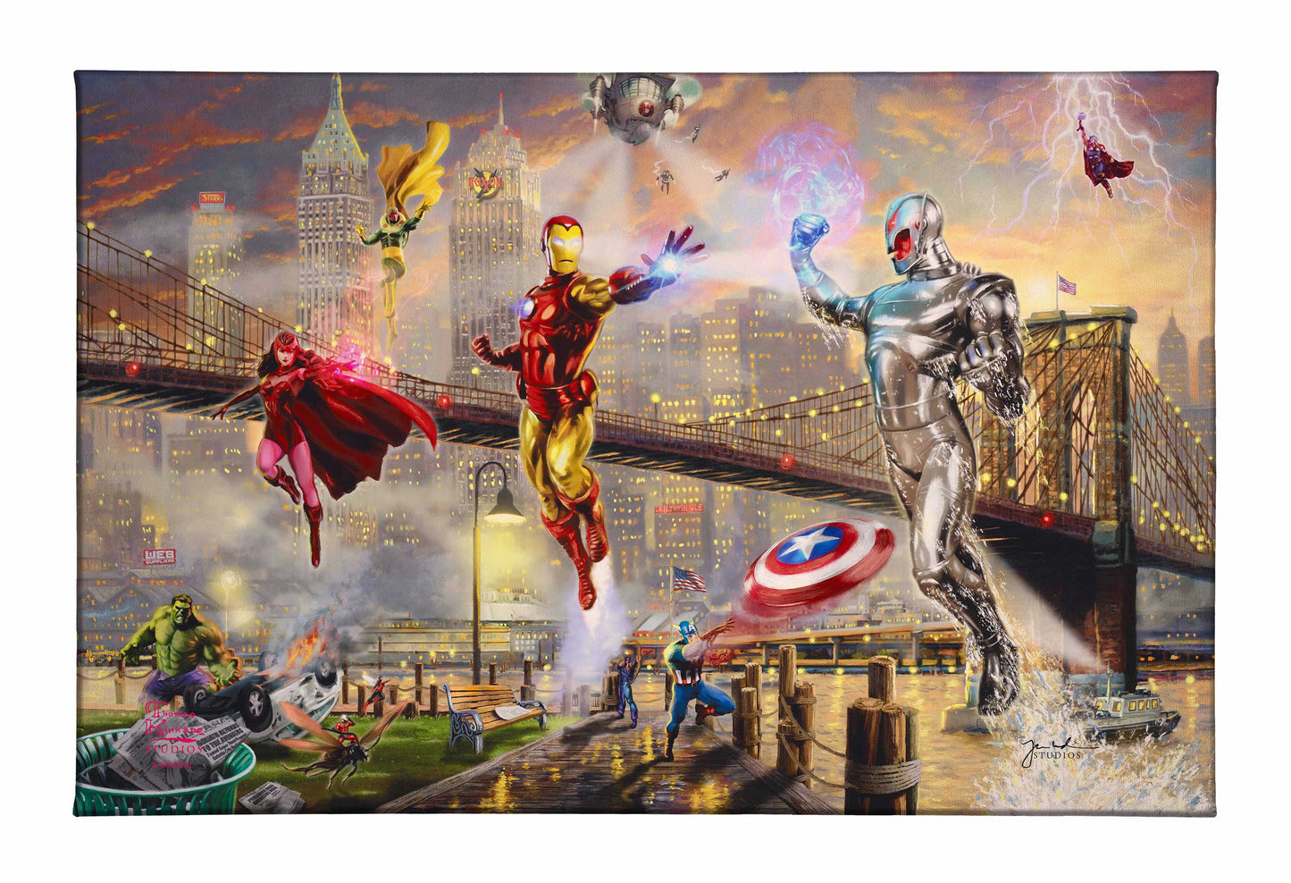 Iron Man - 16" x 24" Premier Wraps