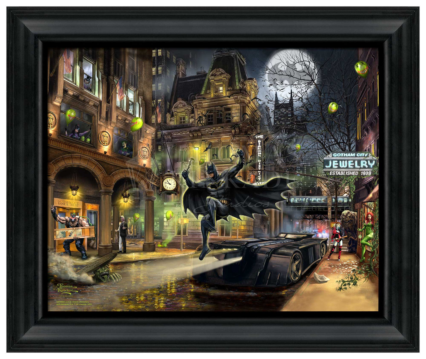 Batman™ Gotham City™ - 16" x 20" Brushstroke Vignette