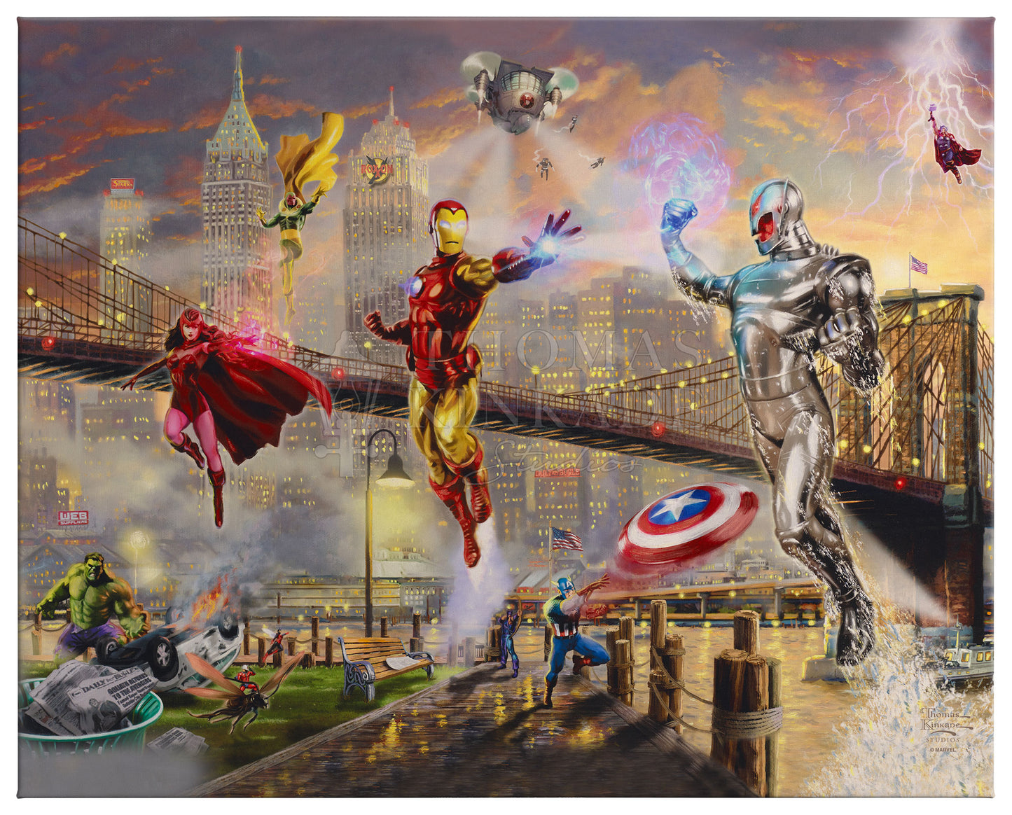 Iron Man - 24" x 30" Gallery Wrapped Canvas