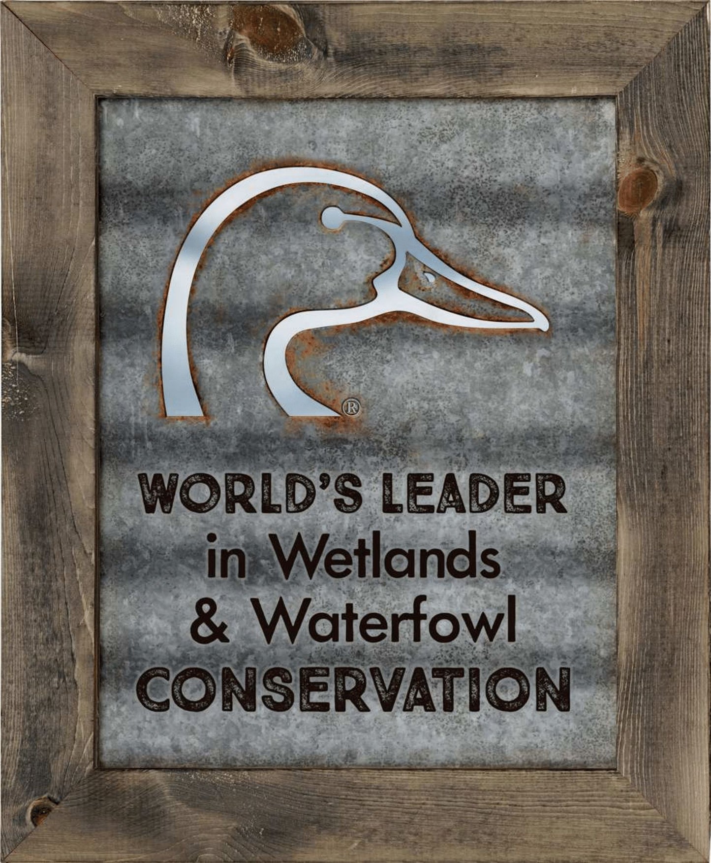 Duck Logo - 12.5" x 16" Tin Sign