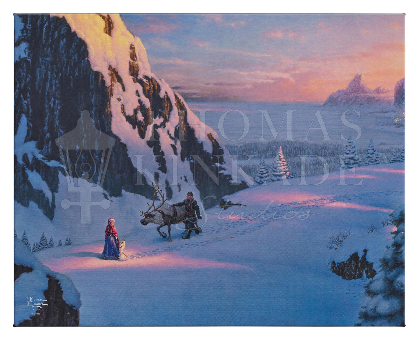 Disney Frozen - 24" x 30" Gallery Wrapped Canvas