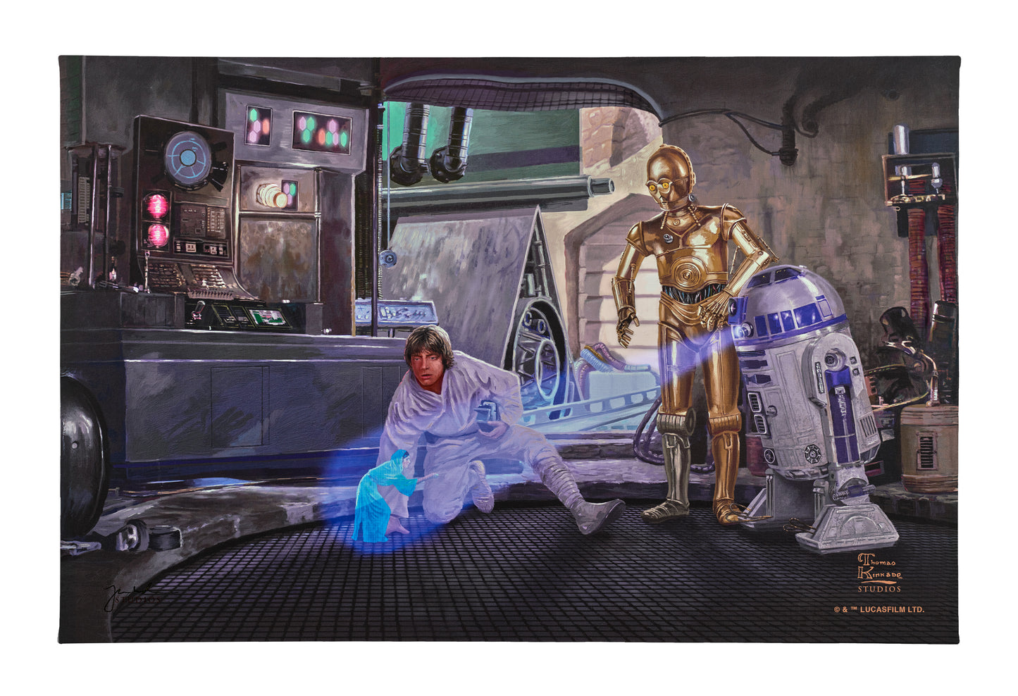 You're My Only Hope - 16" x 24" Premier Wraps