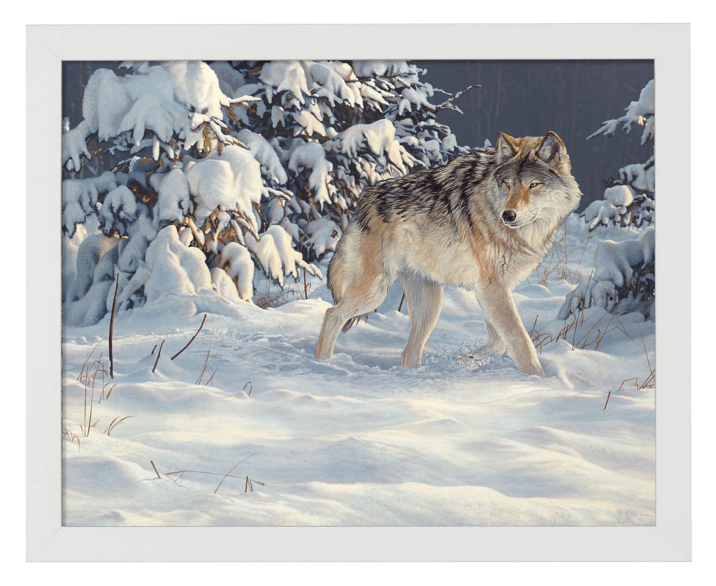 Winter Stroll - Art Prints