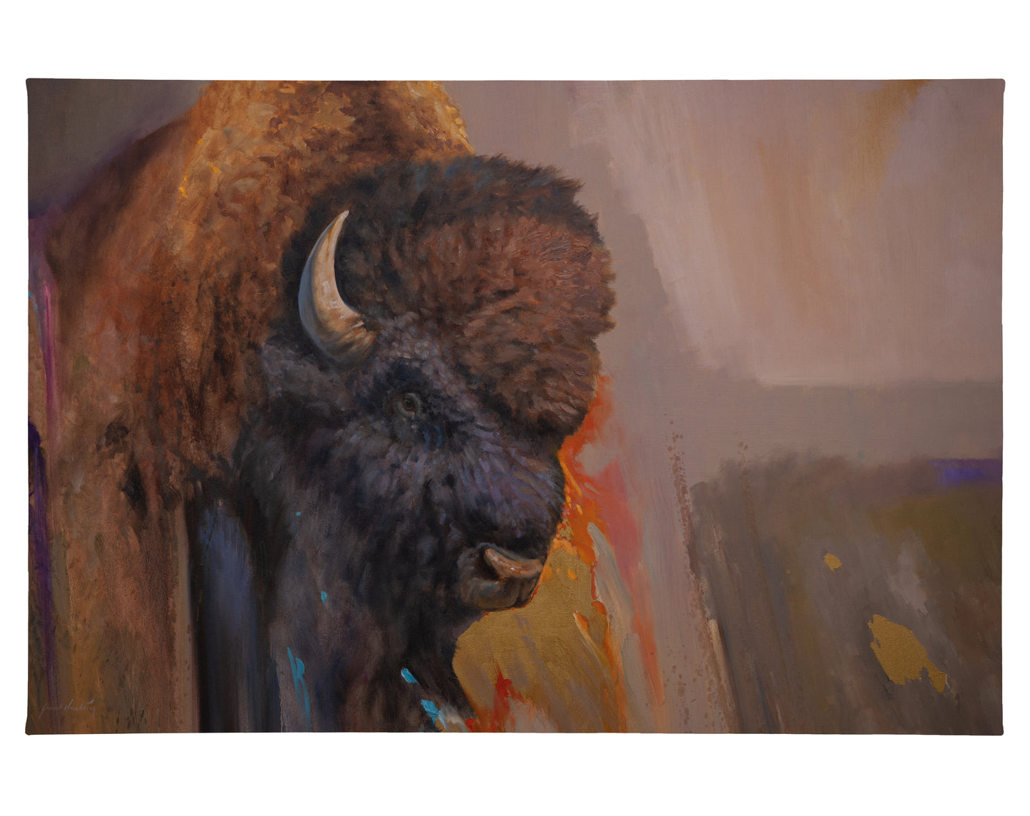 The West - 24" x 36" Gallery Wrapped Canvas