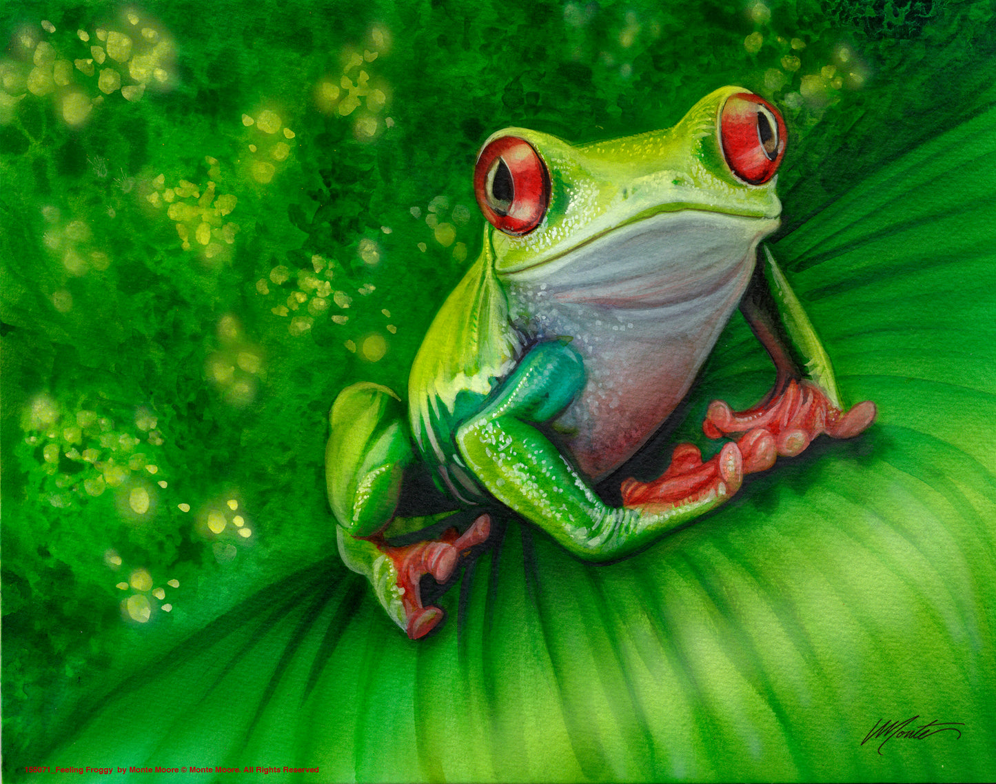 Feeling Froggy - Art Prints