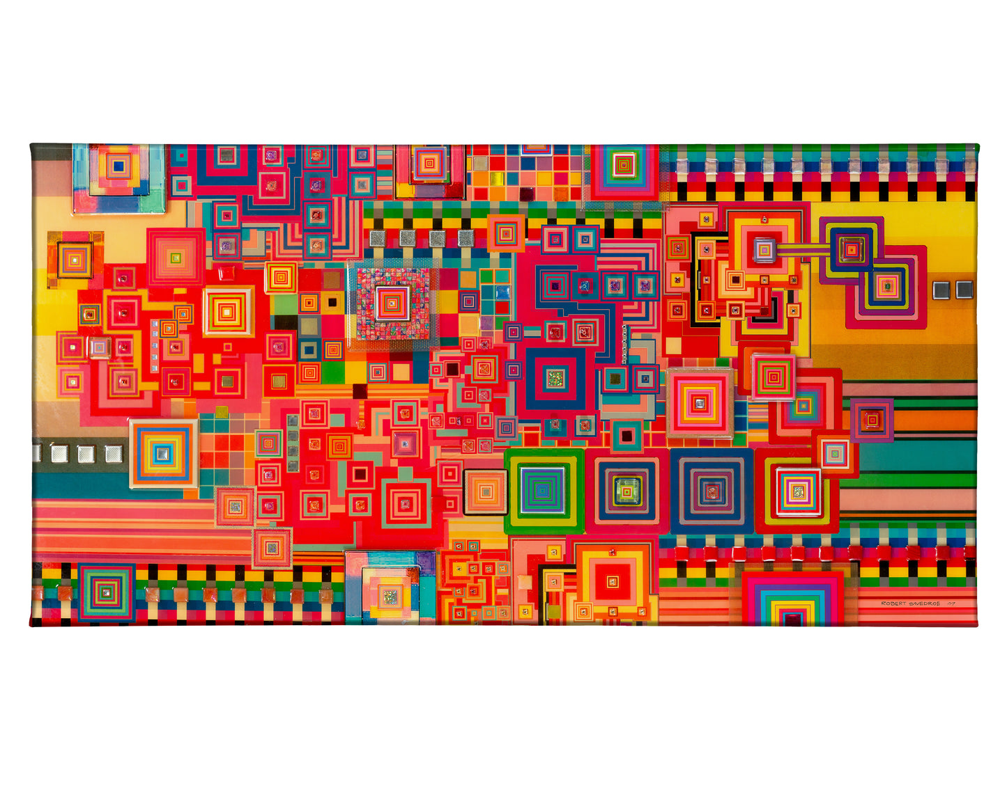 Cyber Vision - 18" x 36" Gallery Wrapped Canvas