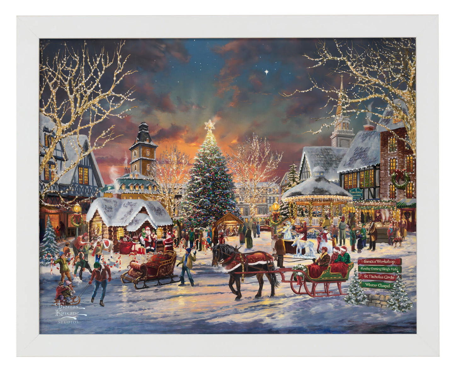 The Christmas Festival - Art Prints