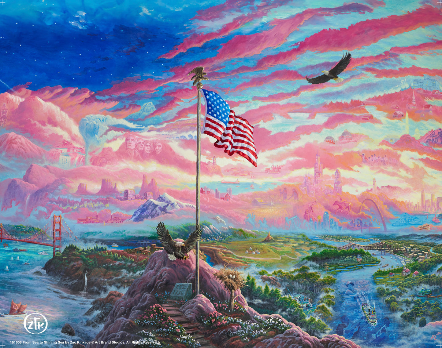 From Sea to Shining Sea - Art Prints