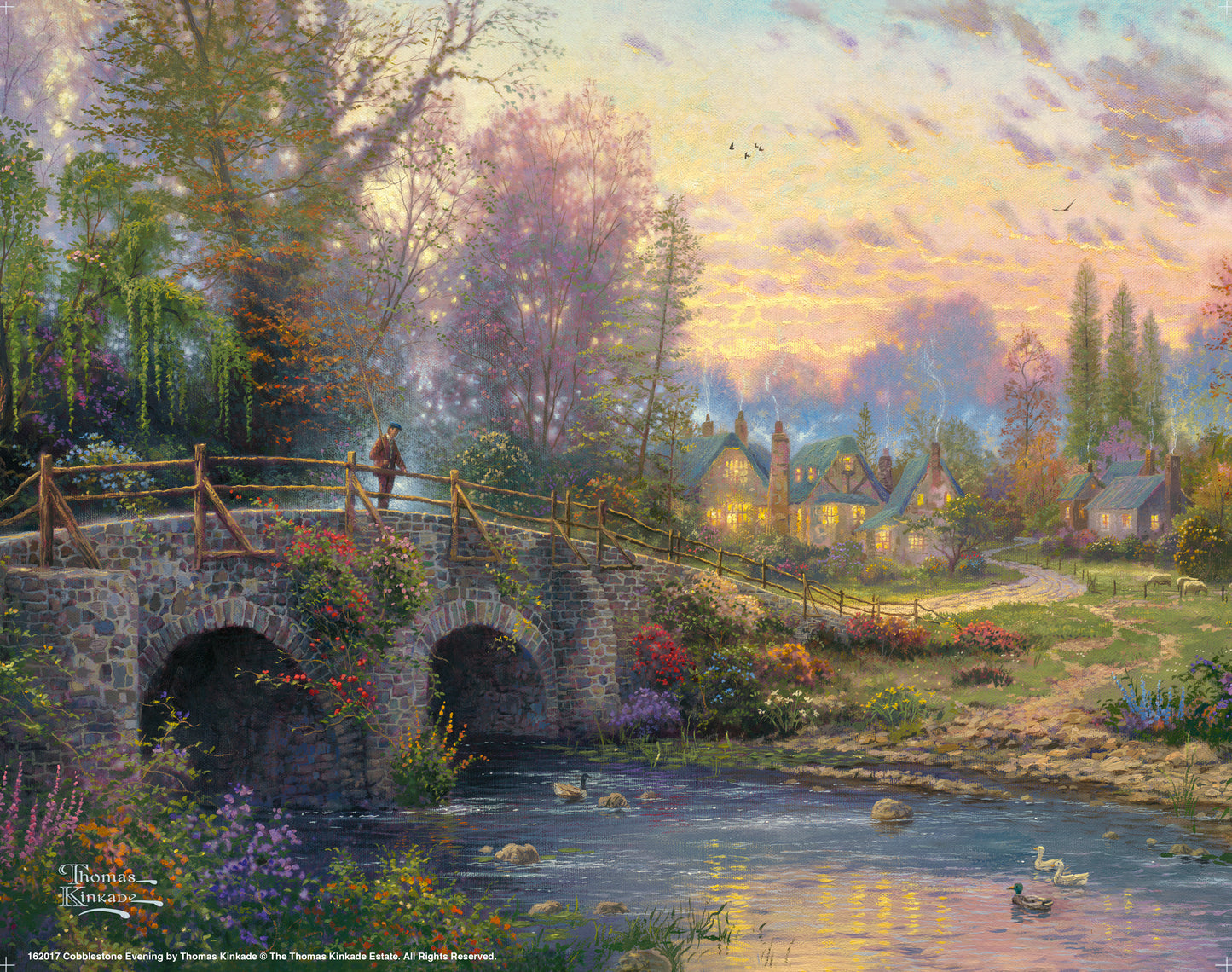 Cobblestone Evening - Art Prints