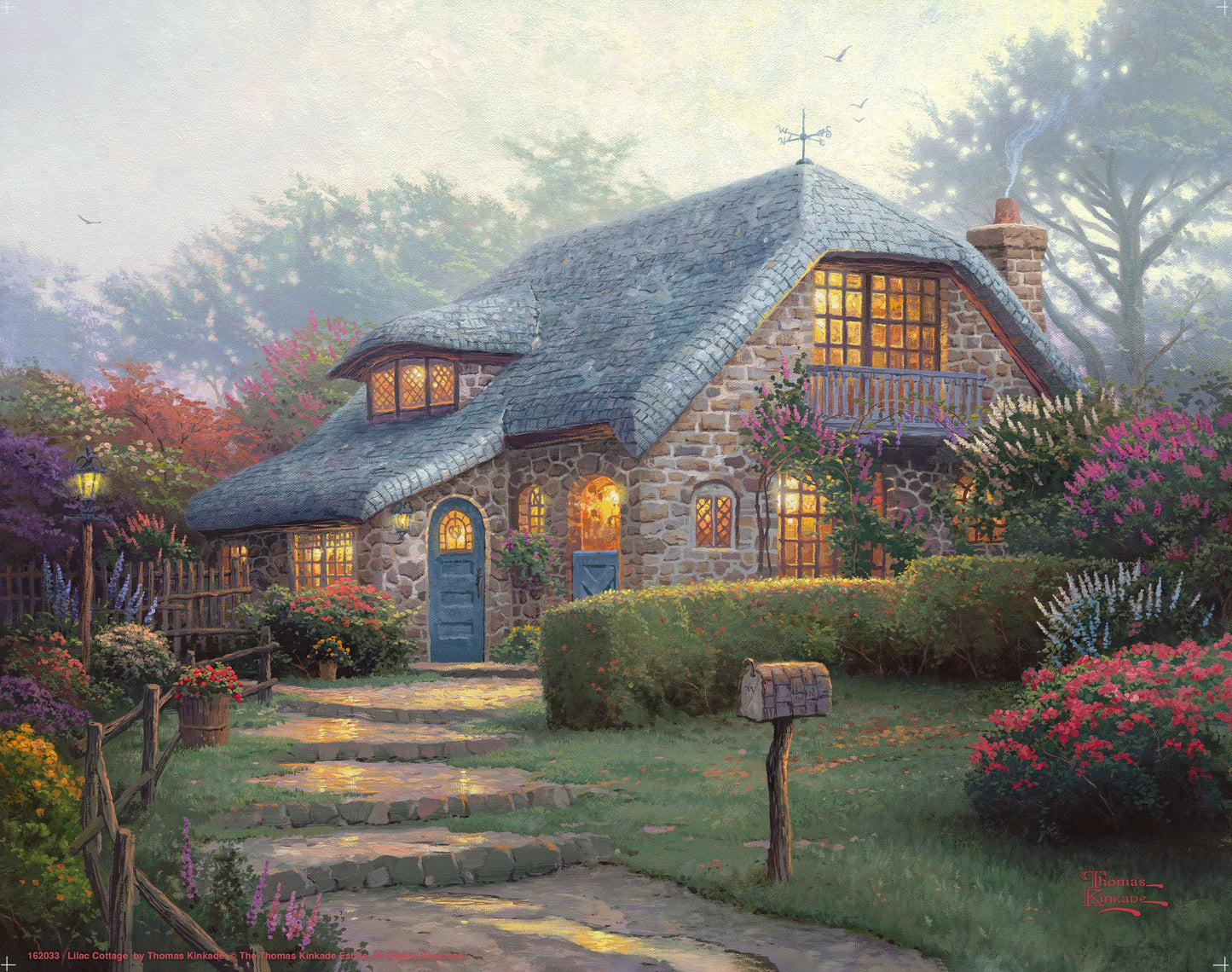 Lilac Cottage - Art Prints