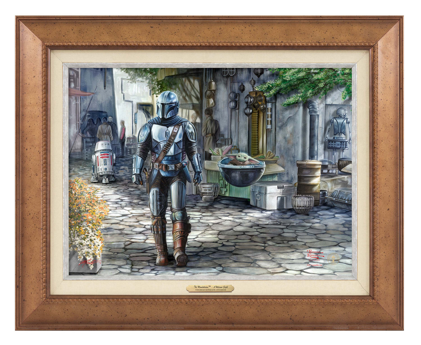 The Mandalorian™ - A Welcome Sight - Canvas Classics