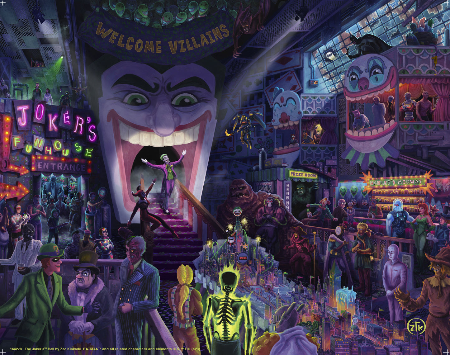The Joker's™ Ball - Art Prints