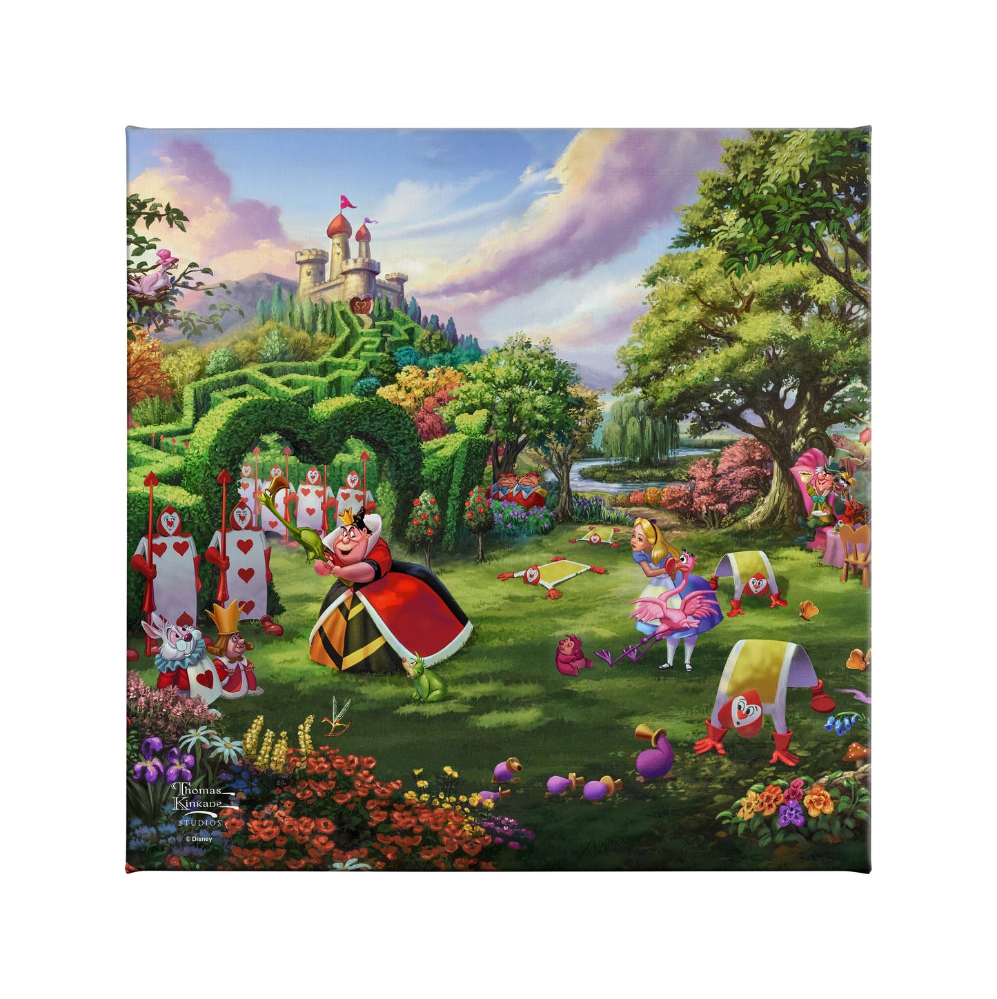 Disney Queen of Hearts - 14" x 14" Gallery Wrapped Canvas