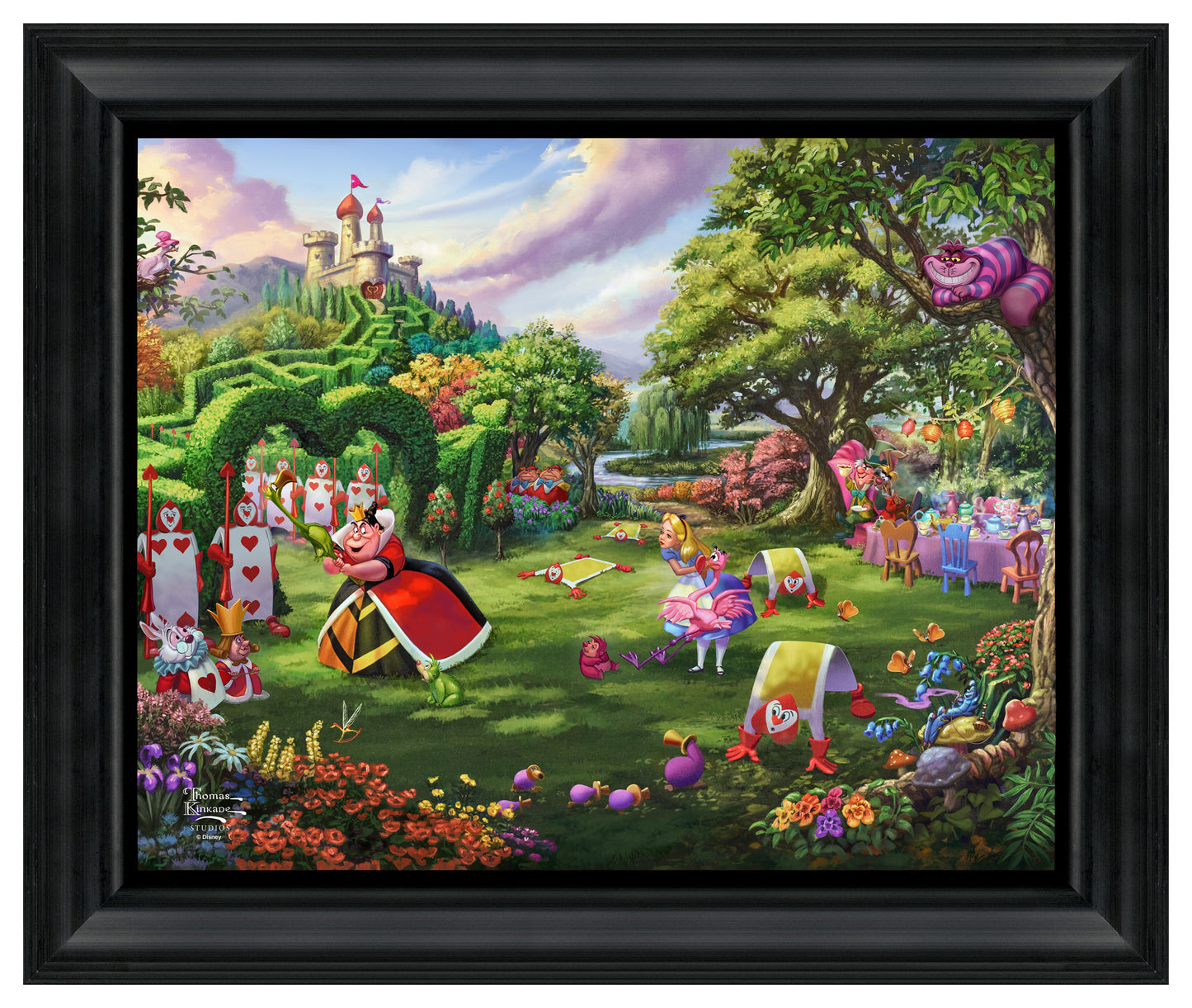 Disney Queen of Hearts - 16" x 20" Brushstroke Vignette