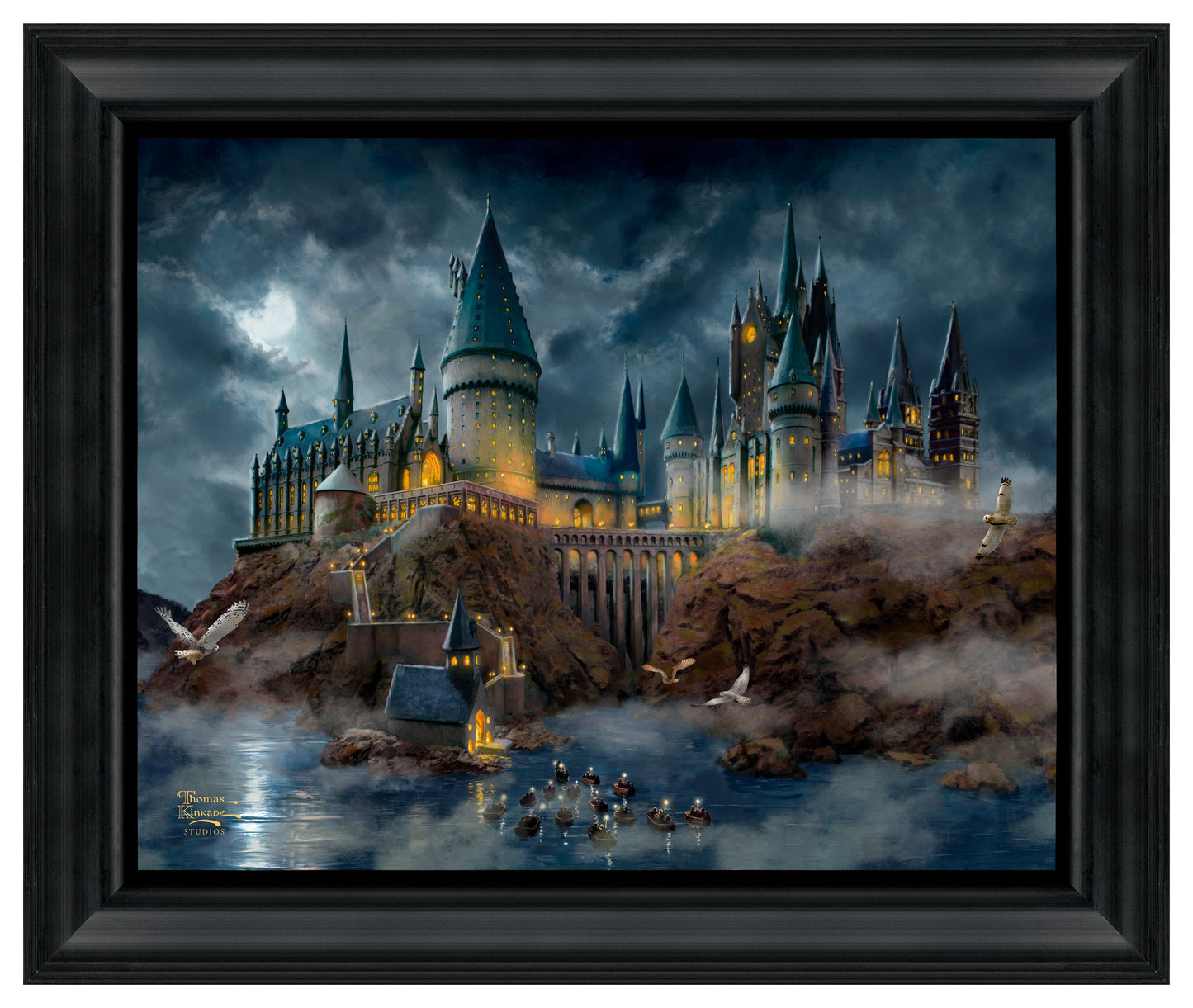 Harry Potter™ Hogwarts™ Castle - 16" x 20" Brushstroke Vignette