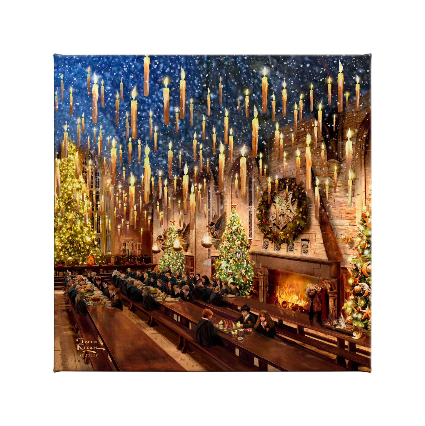 Harry Potter™ Great Hall - 14" x 14" Gallery Wrapped Canvas