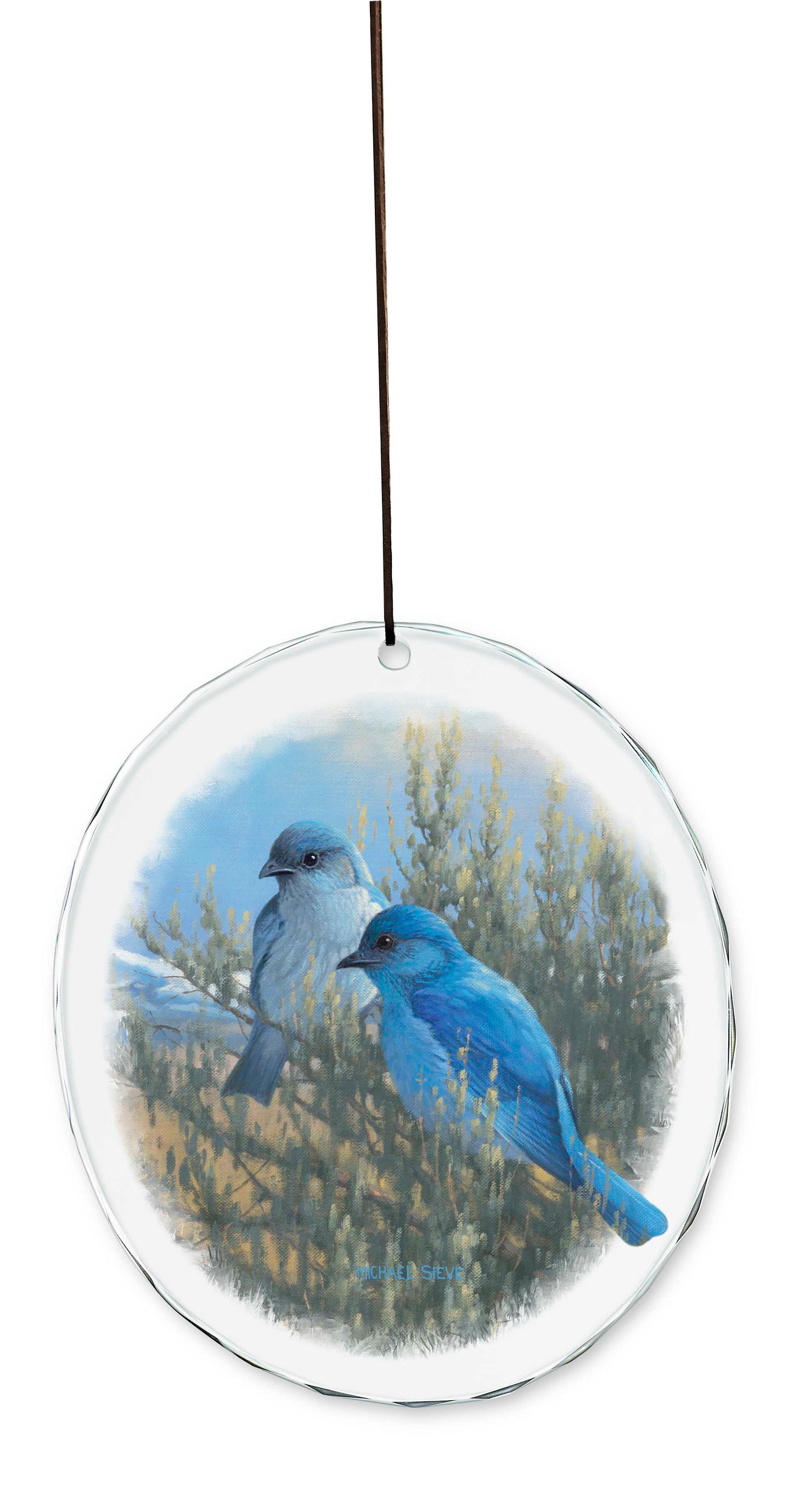 Bluebird Pair - Suncatcher