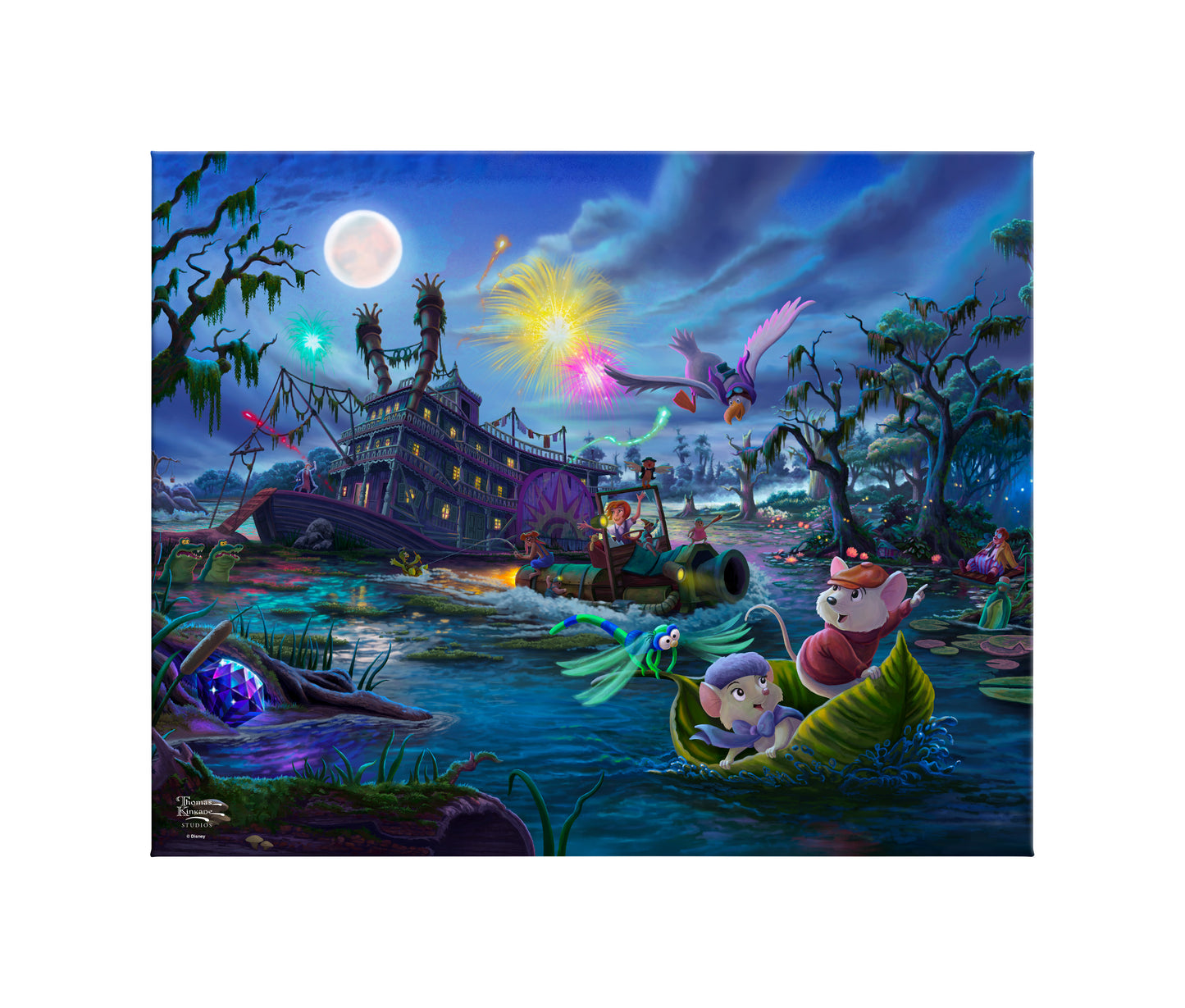 Disney The Rescuers - 24" x 30" Gallery Wrapped Canvas