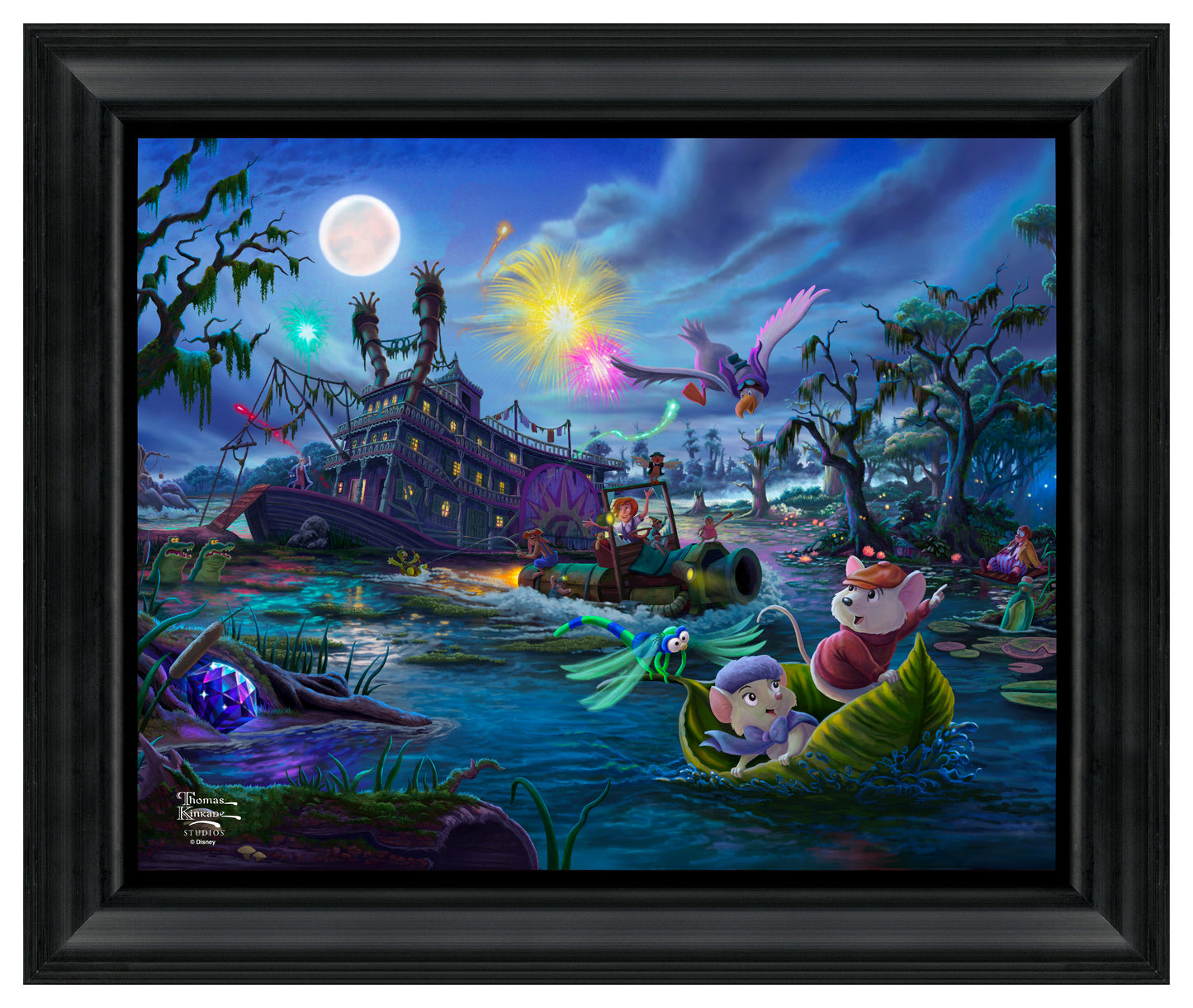 Disney The Rescuers - 16" x 20" Brushstroke Vignette