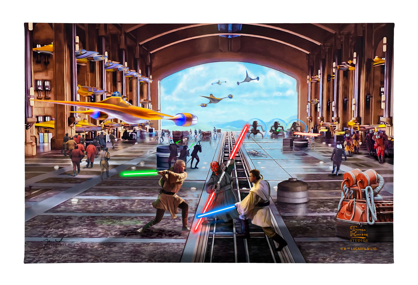 Liberation of Naboo - 16" x 24" Premier Wraps