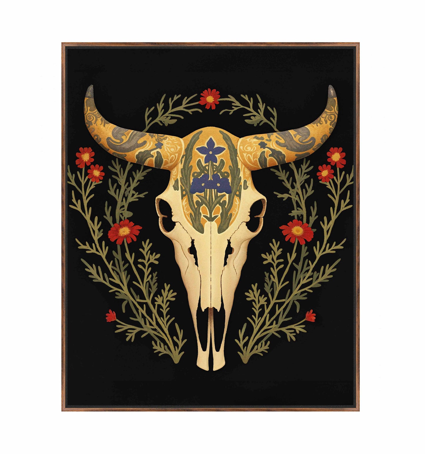 Texan Totem - Gallery Wrapped Canvas