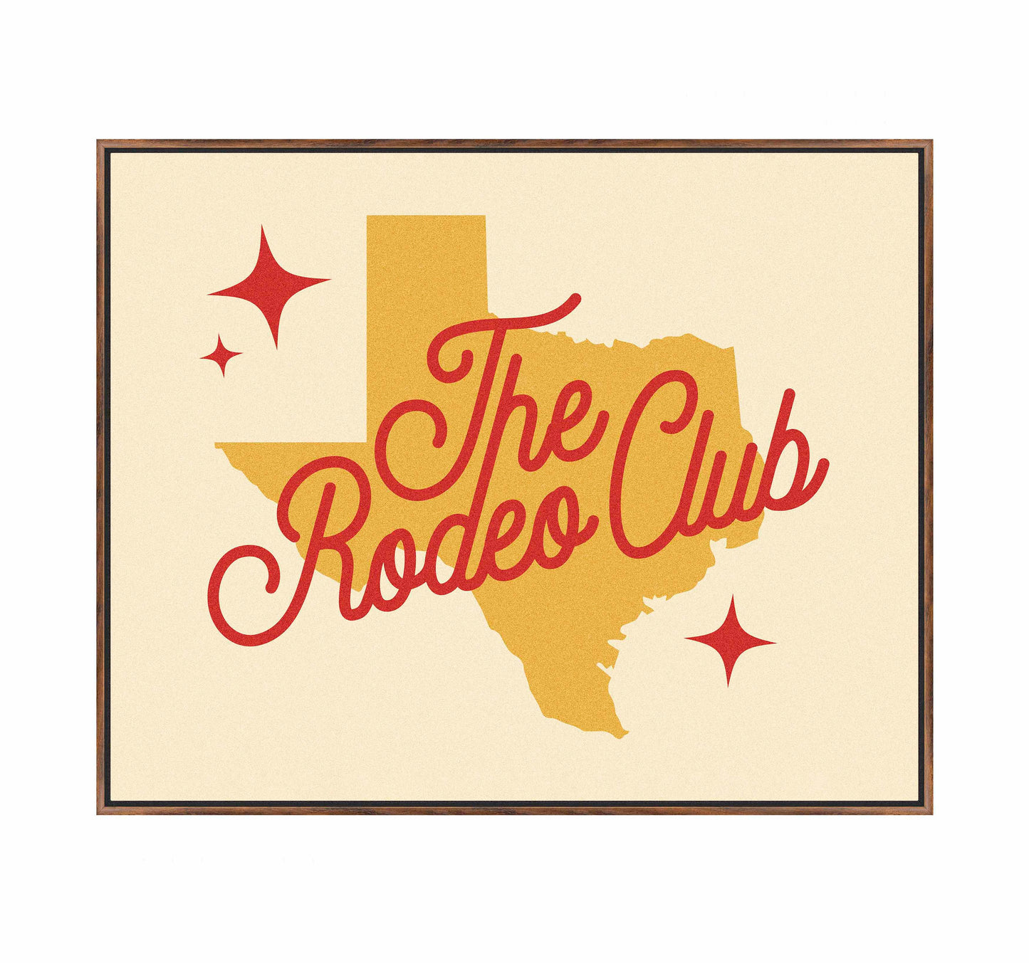 The Rodeo Club - Gallery Wrapped Canvas