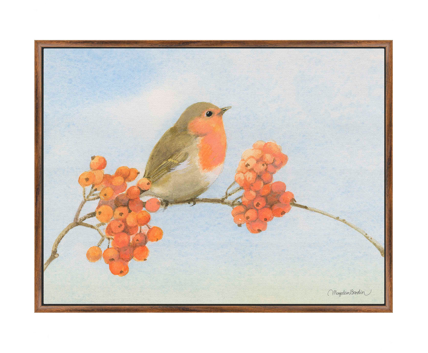Robin's Camoflage - Gallery Wrapped Canvas