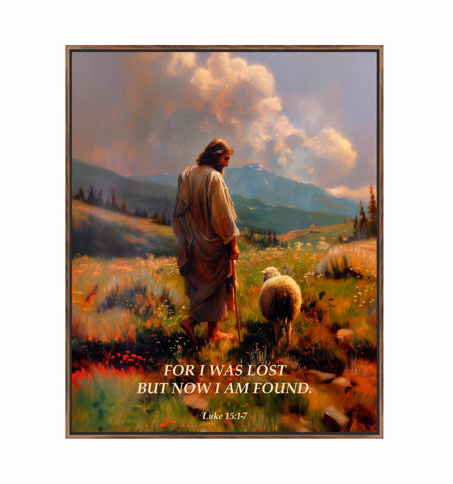 Now I am Found - Gallery Wrapped Canvas