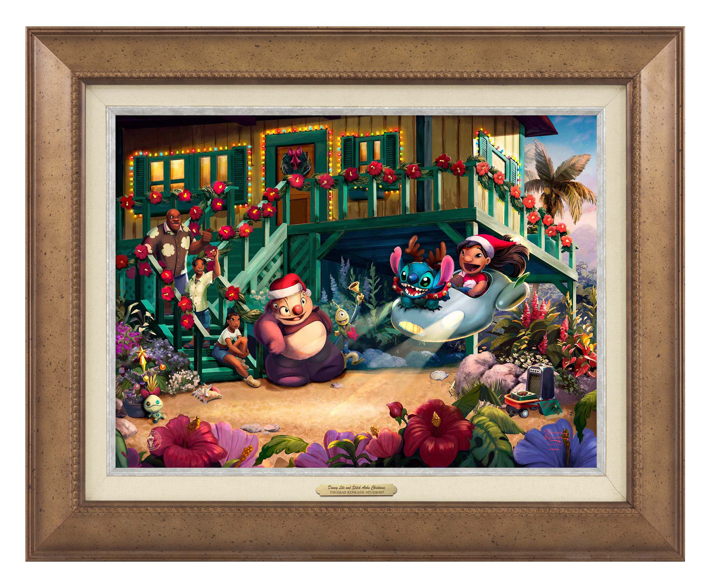 Disney Lilo and Stitch Aloha Christmas - Canvas Classics