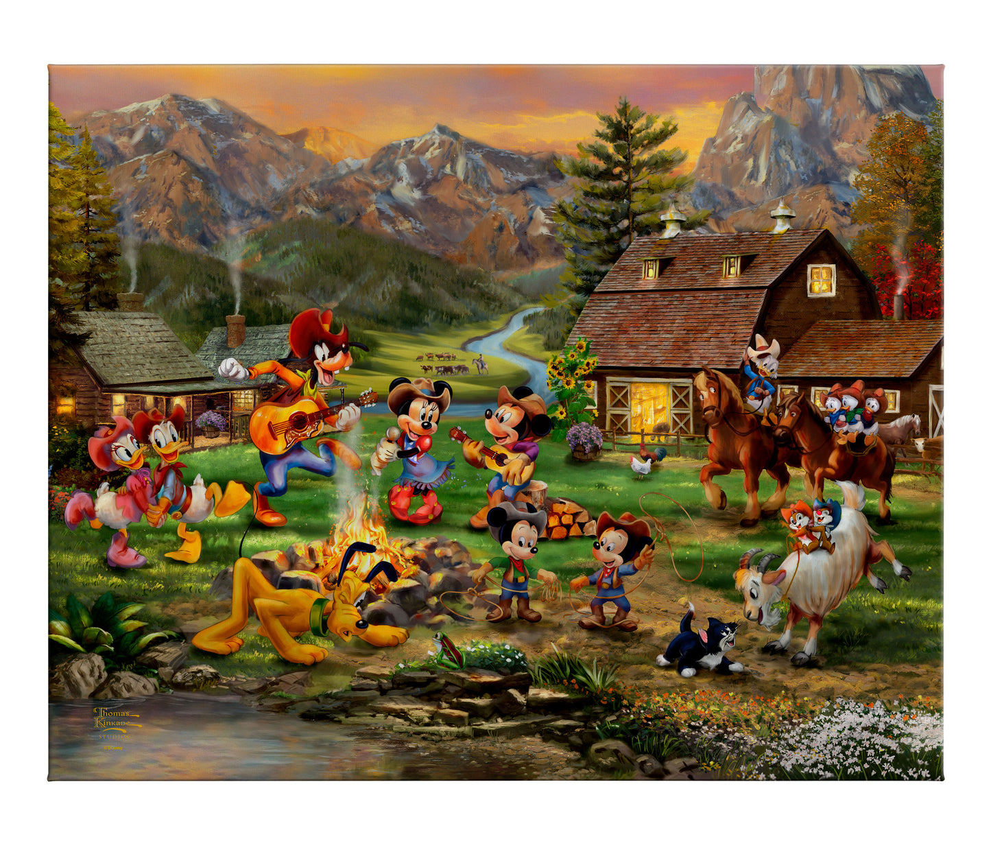 192877_CGW Disney Mickey and Minnie Rocky Mountain Roundup 24X30 Gallery Wrap Canvas_Front.jpg