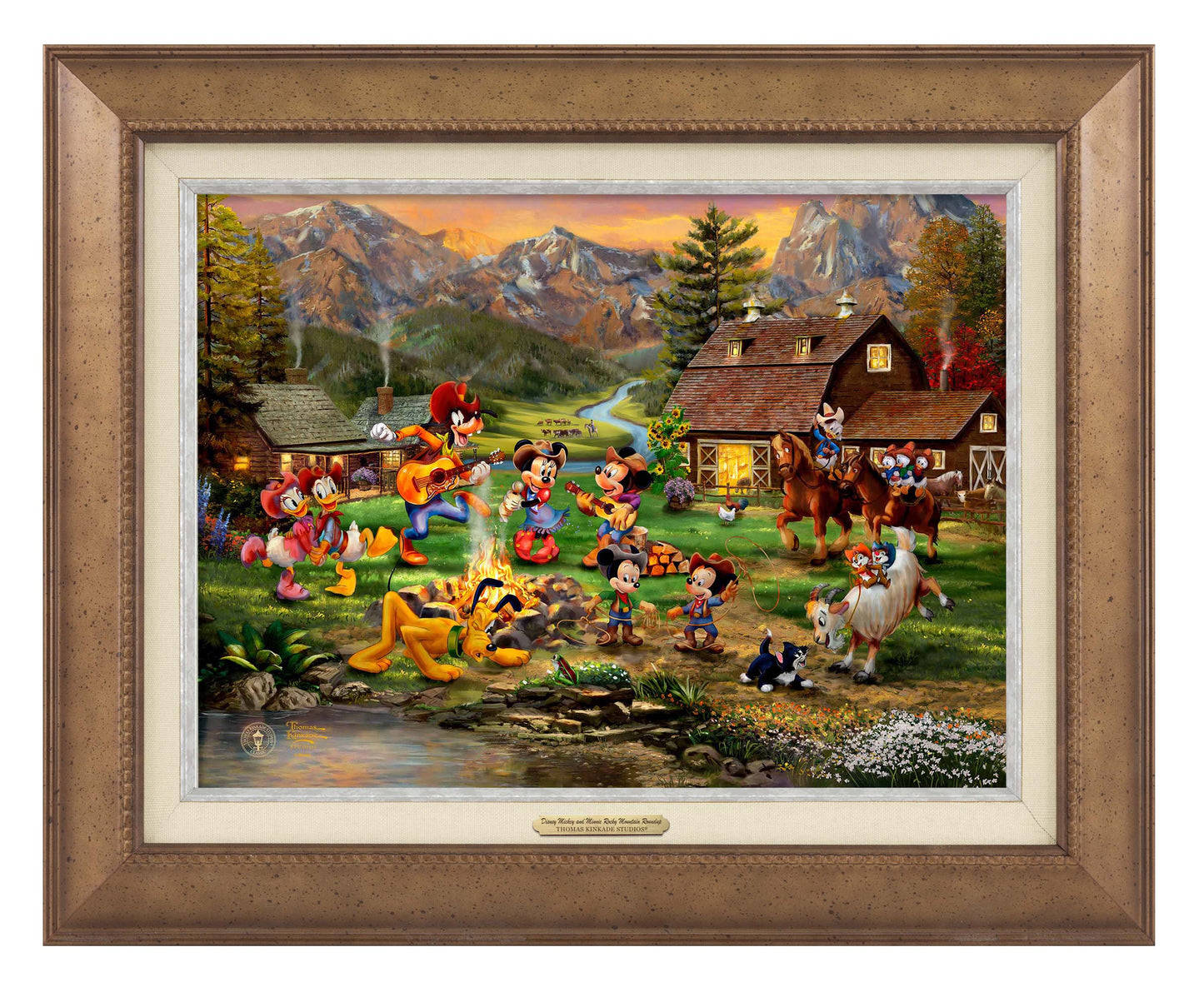 Disney Mickey and Minnie Rocky Mountain Round-Up - Canvas Classic