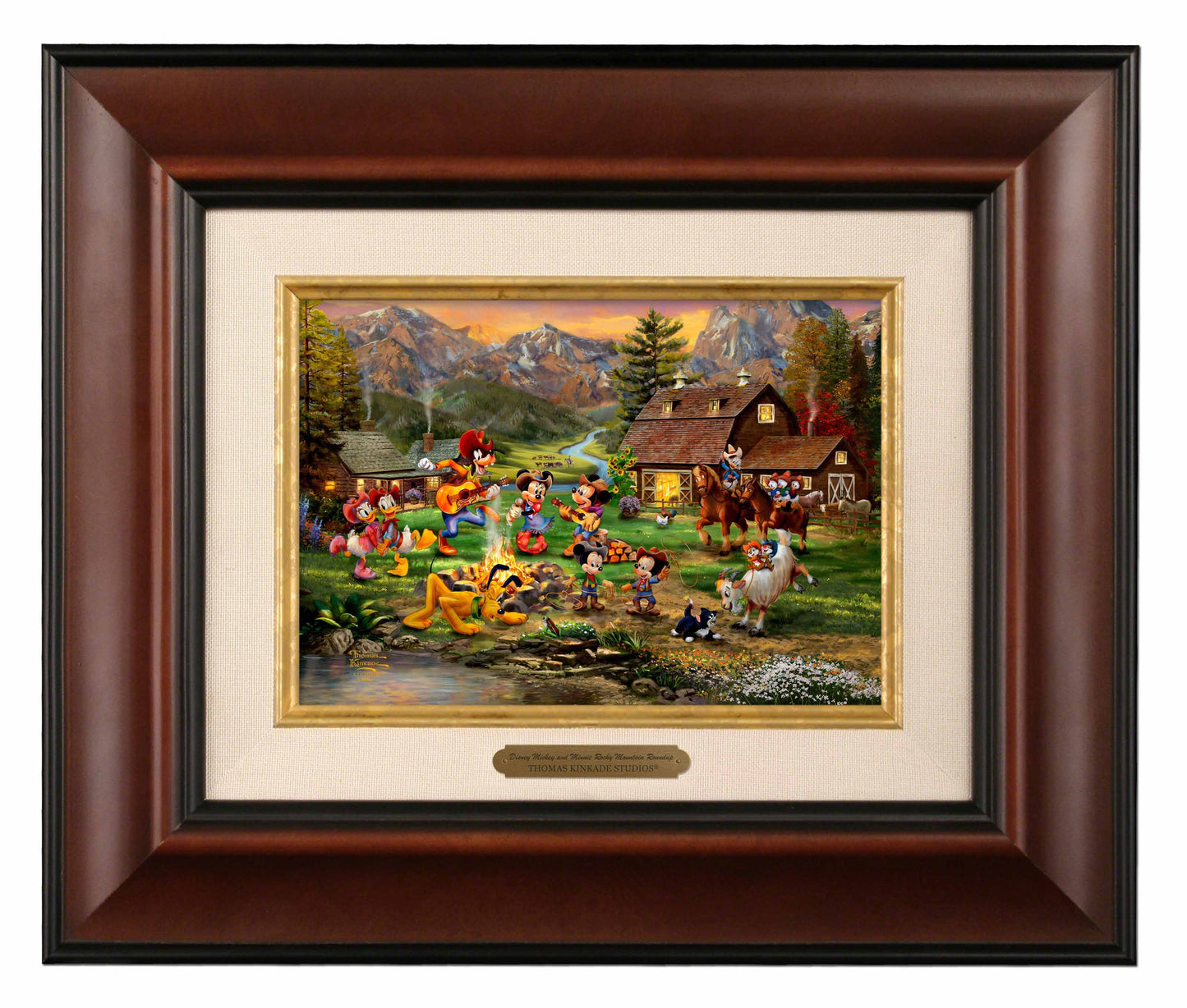Disney Mickey and Minnie Rocky Mountain Round-Up - Brushworks