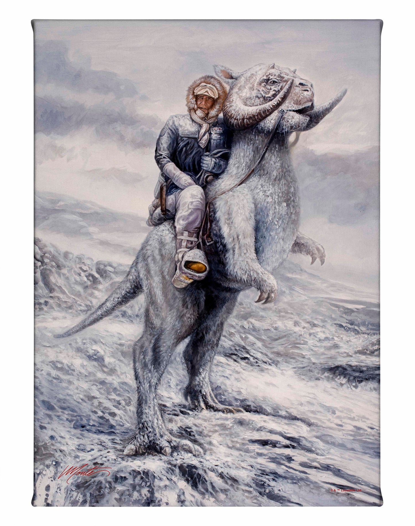 The Smuggler - 10" x 14" Gallery Wrapped Canvas