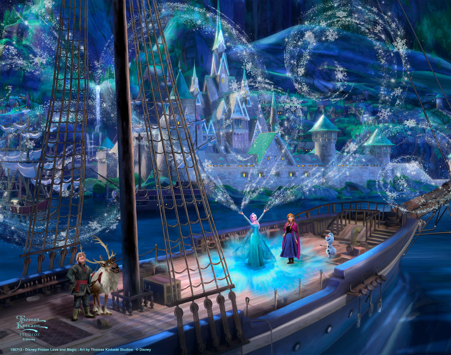 Disney Frozen Love and Magic - Art Prints