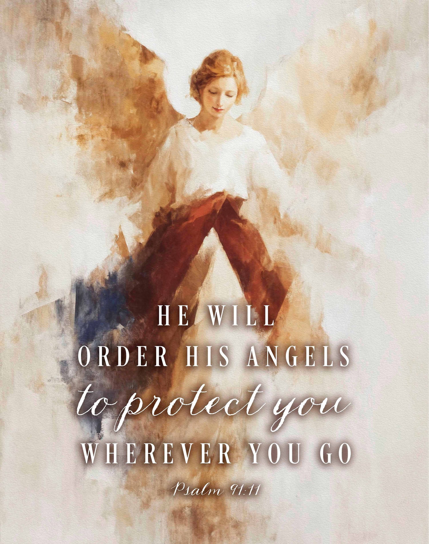 He will order His Angels - Art Prints