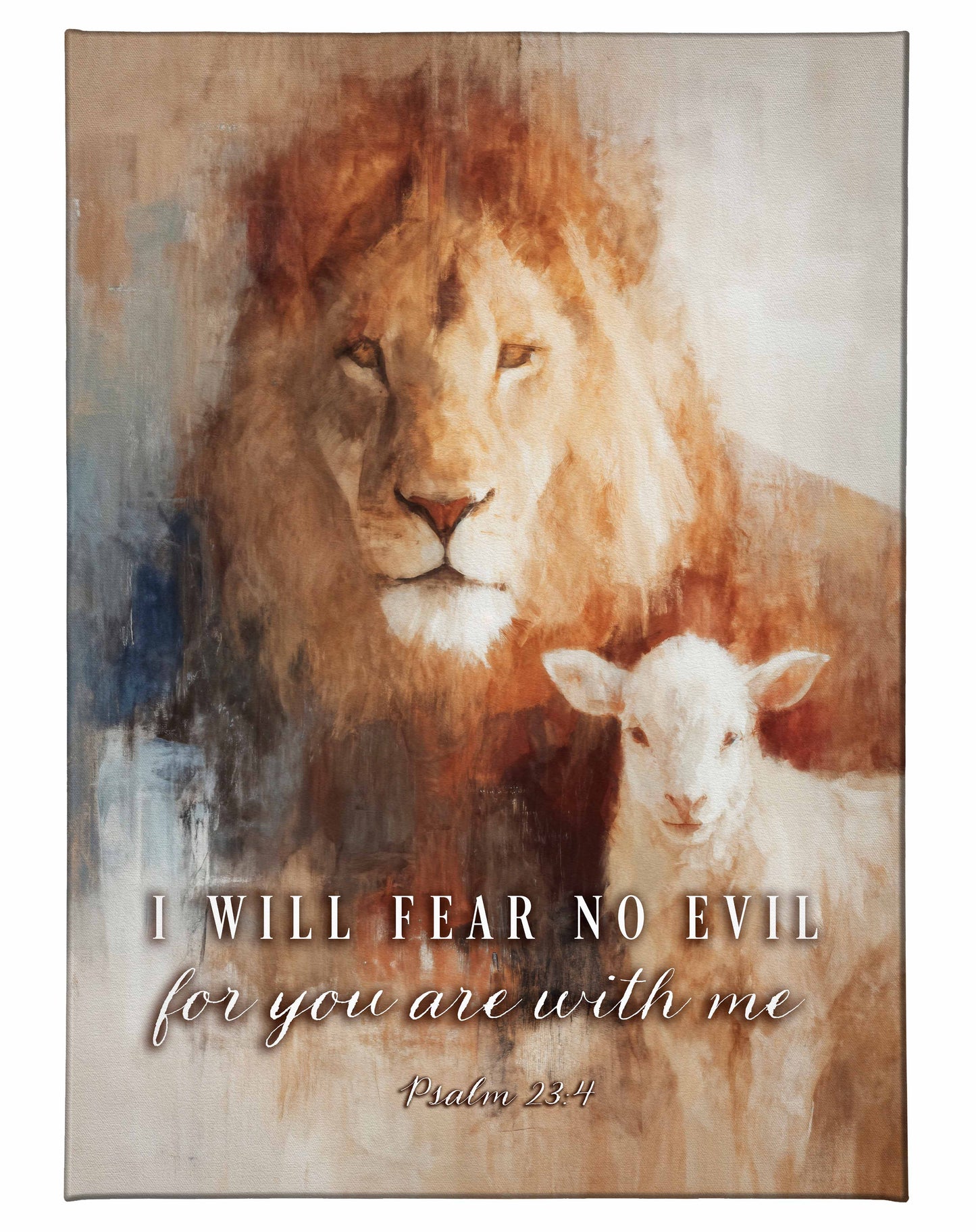 I Will Fear Your Evil - 13" x 18" Gallery Wrapped Canvas