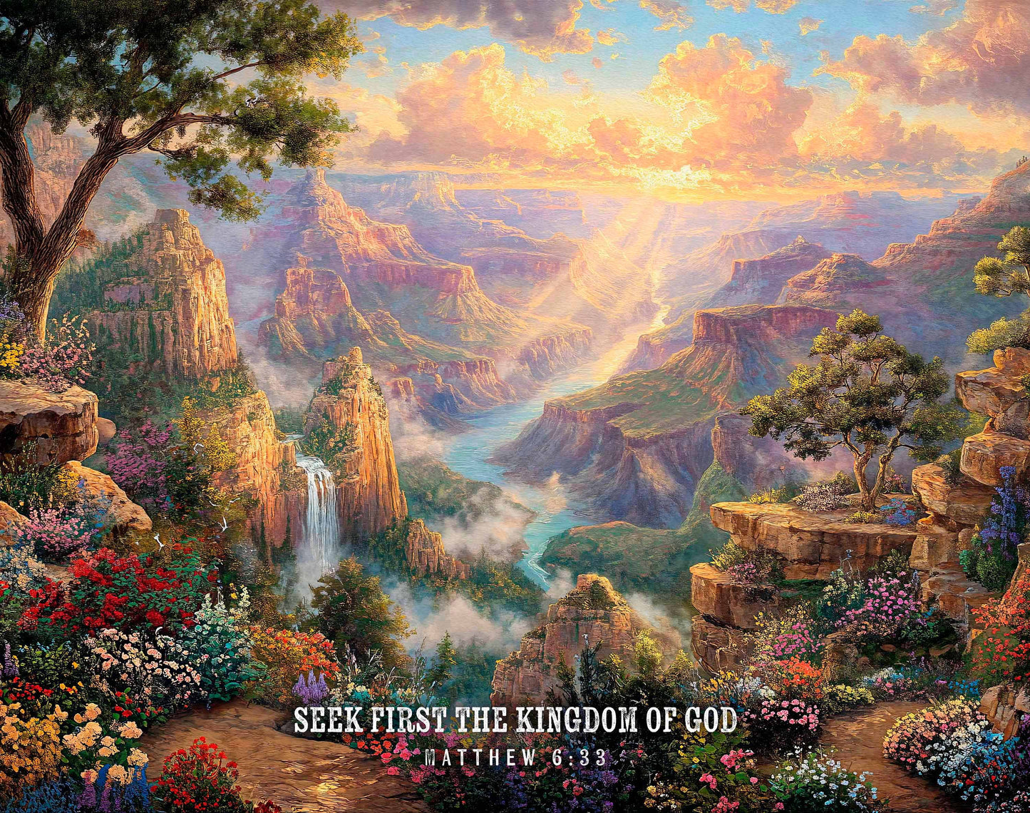 Seek First the Kingdom of God - Art Prints
