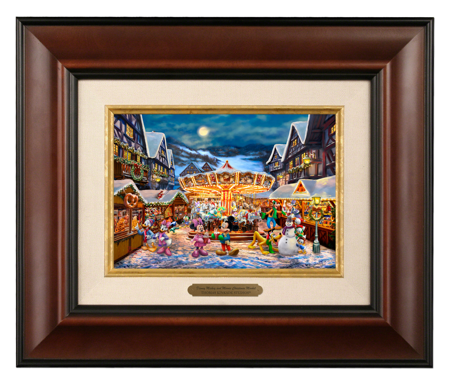 Disney Mickey and Minnie Christmas Market - Brushworks