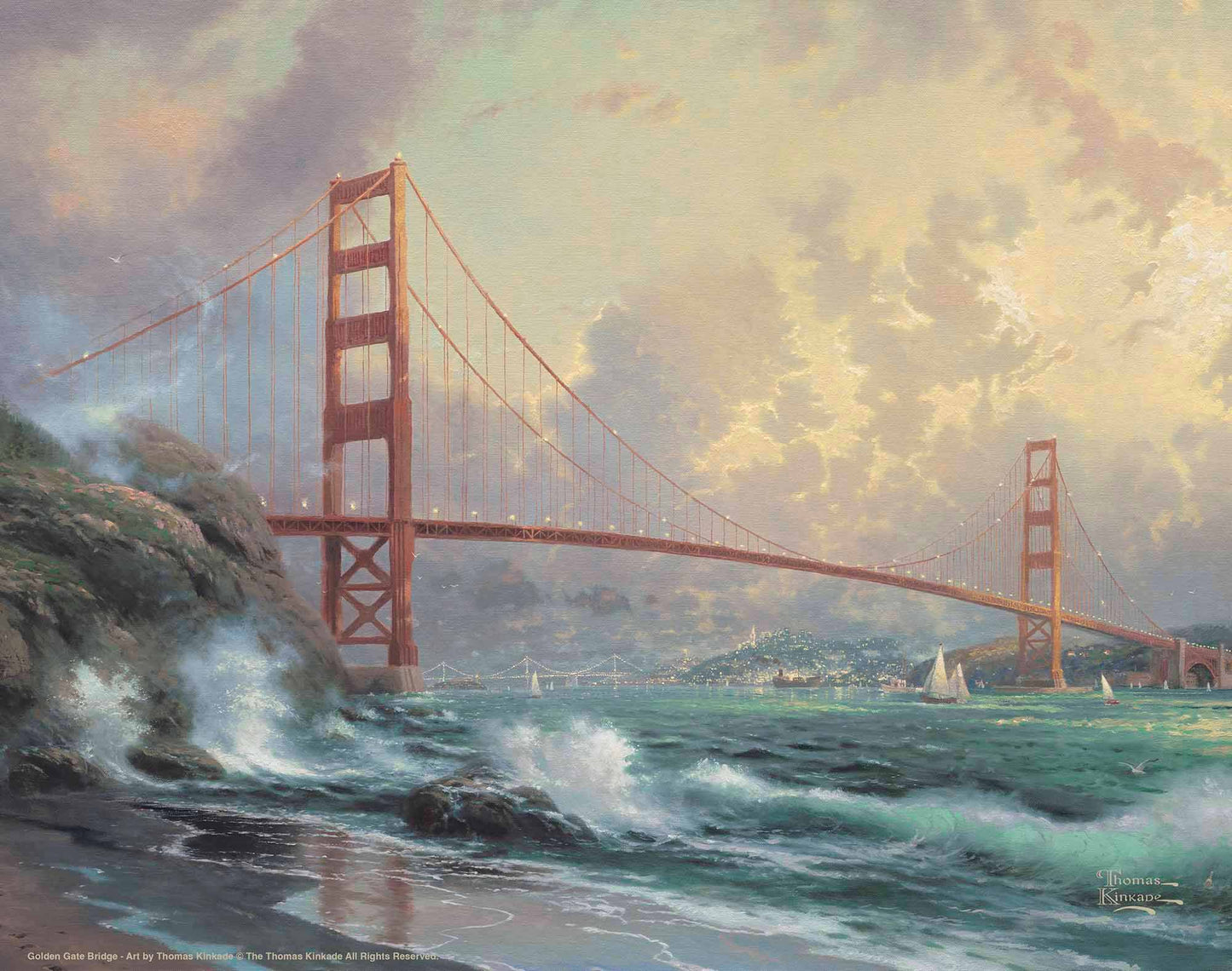 Painting of the Golden Gate Bridge