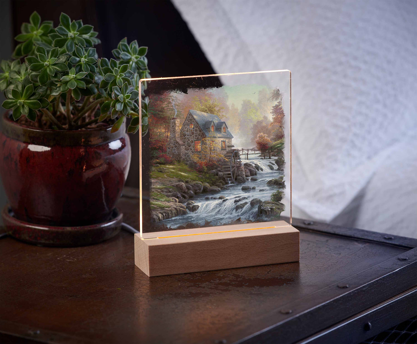 Cobblestone Mill - Acrylic Night Light