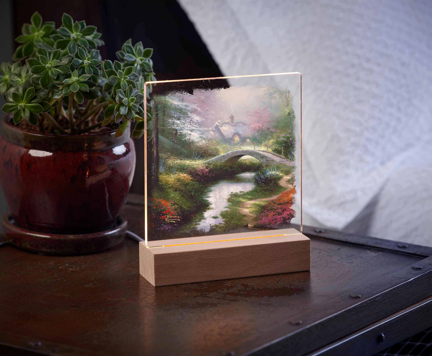 Brookside Hideaway - Acrylic Night Light