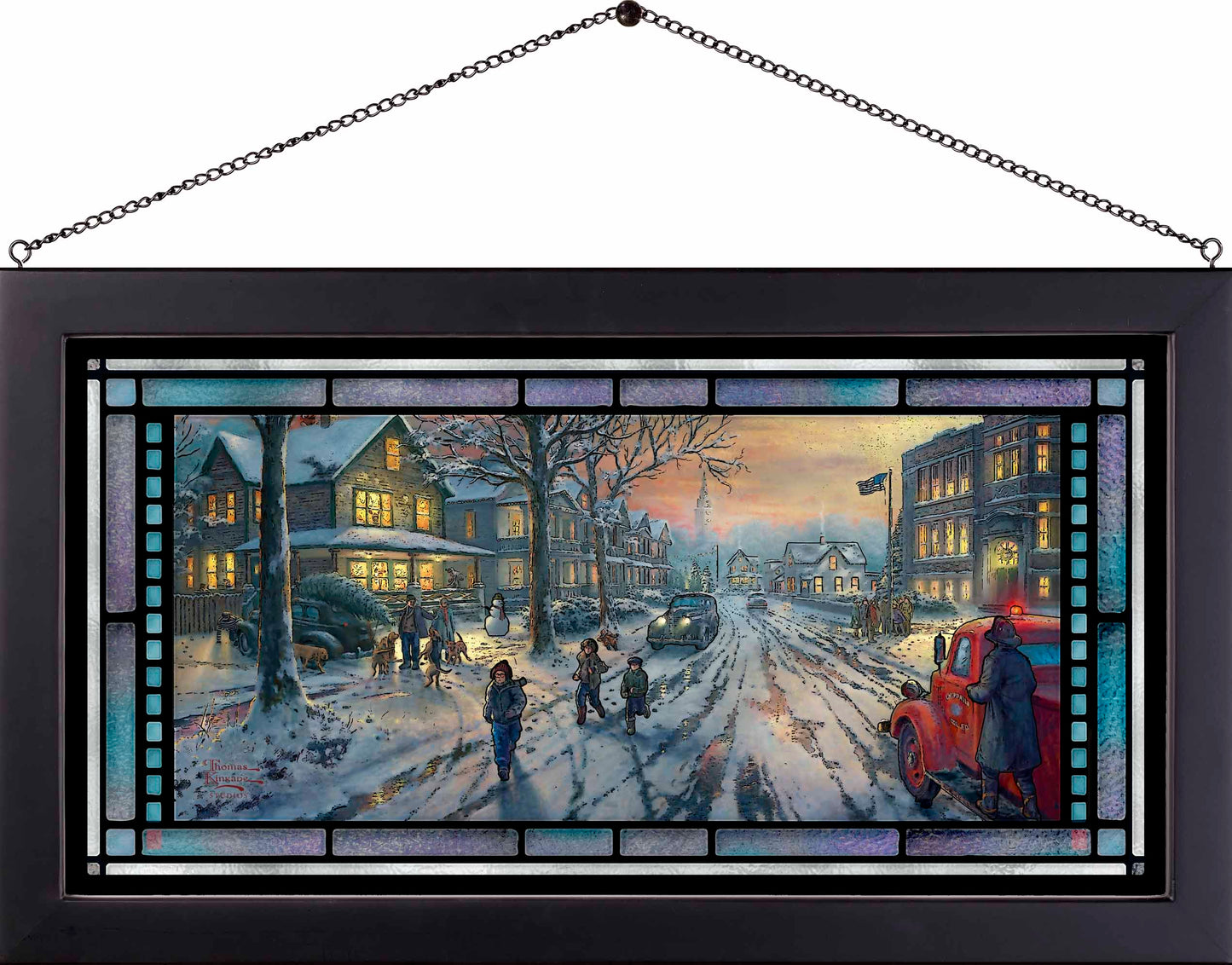 A Christmas Story - Stained Glass Art