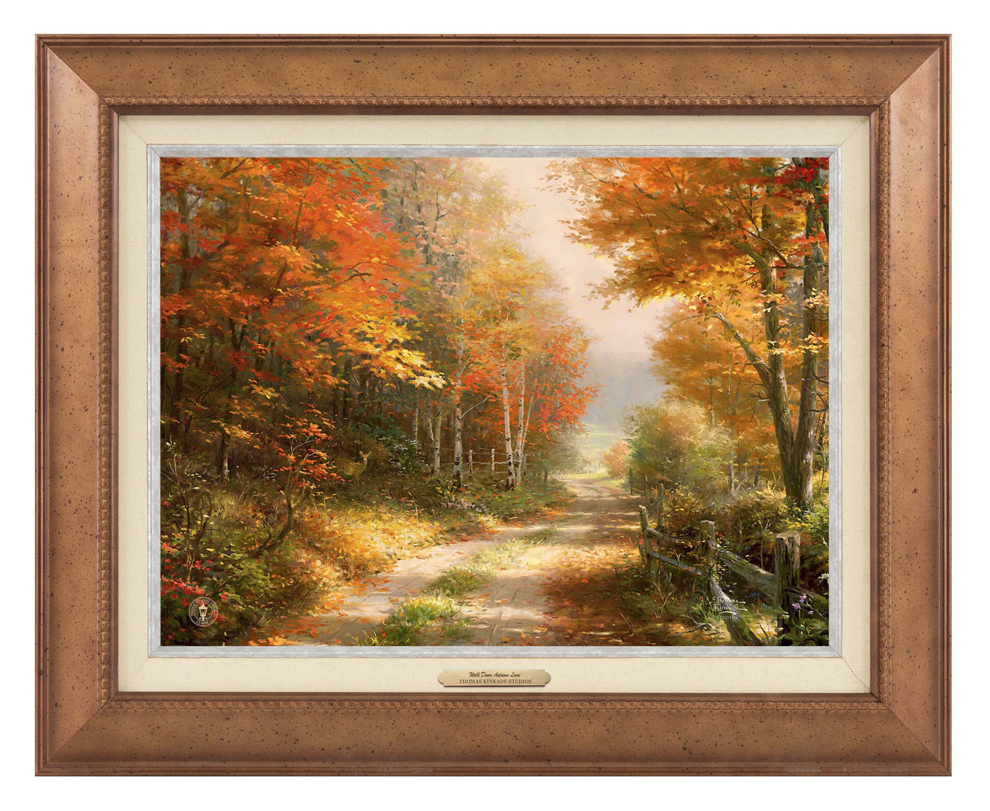 A Walk Down Autumn Lane - Canvas Classics