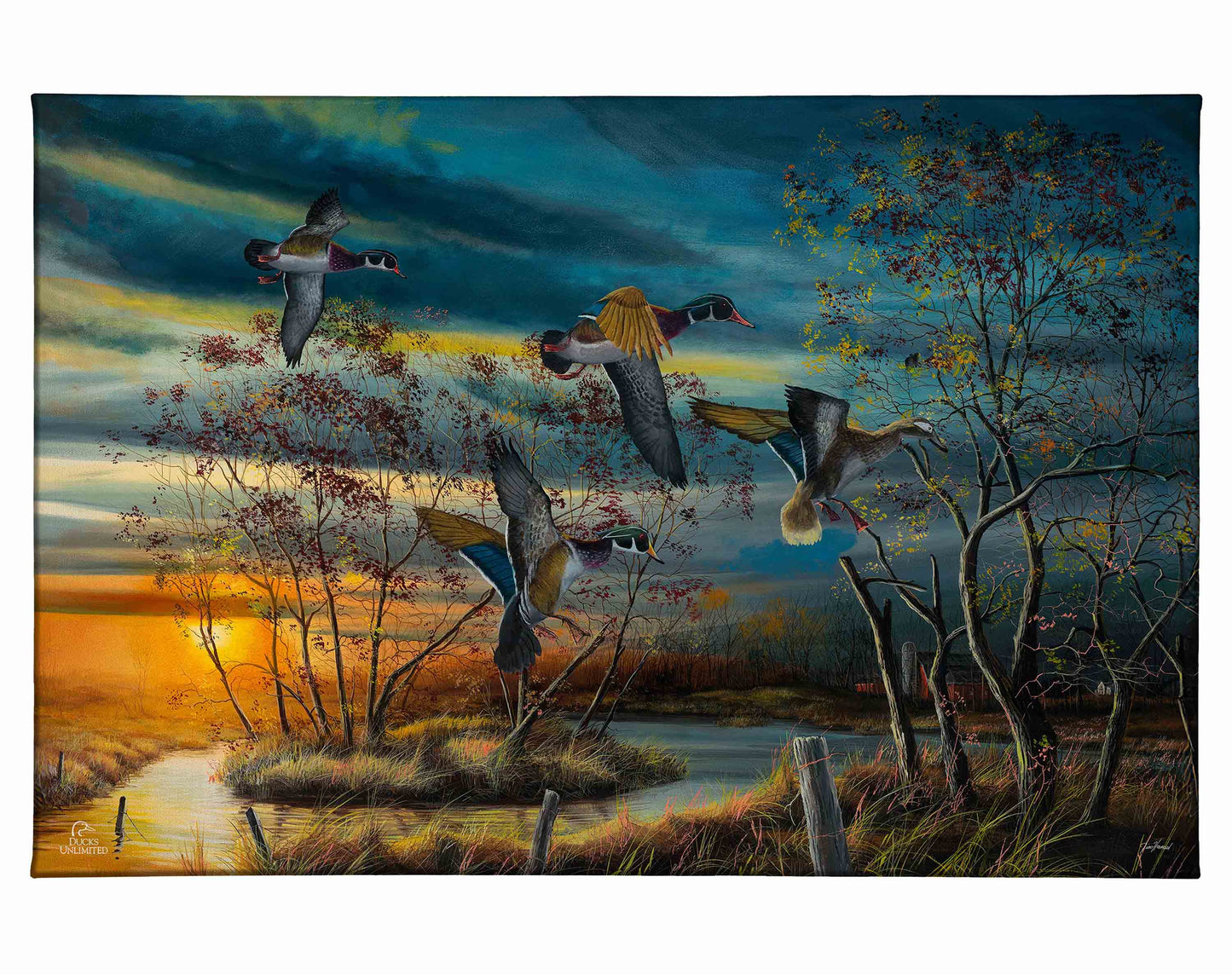 Autumn Splendor Gallery Wrapped Canvas - Official Ducks Unlimited Art